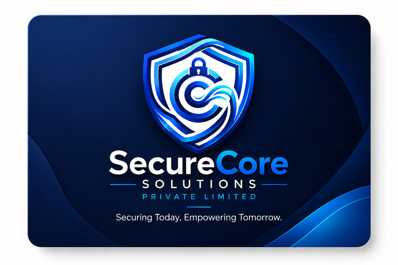 SecureCore Solutions Professional Brand Visual
